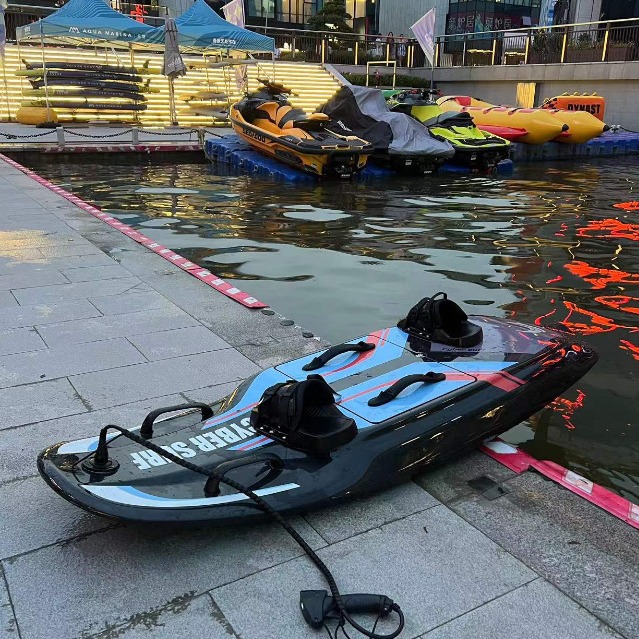 Shake the same electric carbon fiber surfboard water sports standing high speed power jet water surfboard