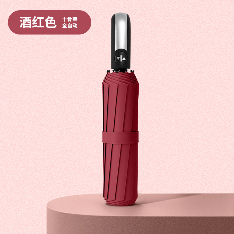 10 뼈 (자동) 검은 접착제 선 스크린 버건디