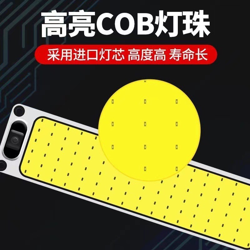 Cross-Border 12-80V Truck Compartment Light, High-Brightness Cob Car Cabin Reading Light, Trunk Light, Roof Light