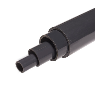 Customized Upvc Industrial Chemical Pipe Fittings Water Supply Pipe Anti-Corrosion Acid and Alkali Resistant Thickeneded Pure New Material Hard Pipe Waste