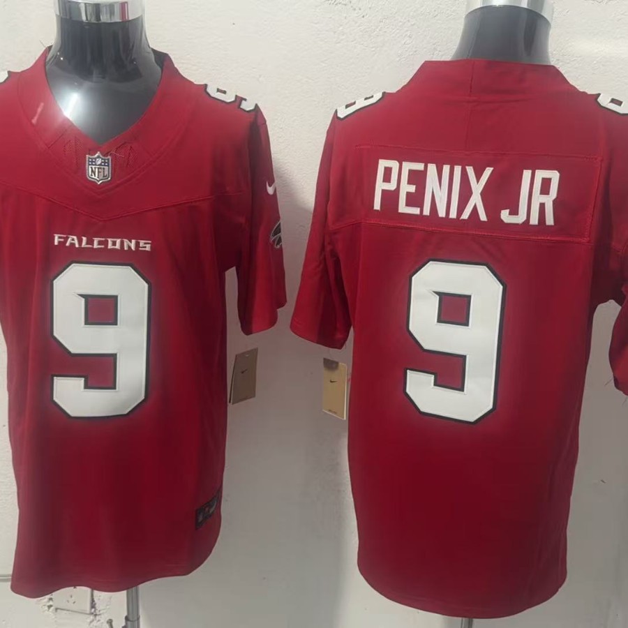 NFL Fútbol americano Michael Penix Jr. Atlanta Falcons Rugby Uniforme de fútbol