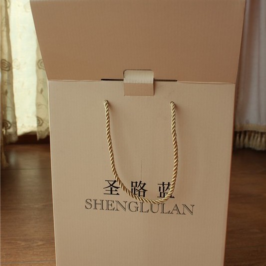 圣路蓝手提纸盒 手提礼品盒 山茶油礼盒