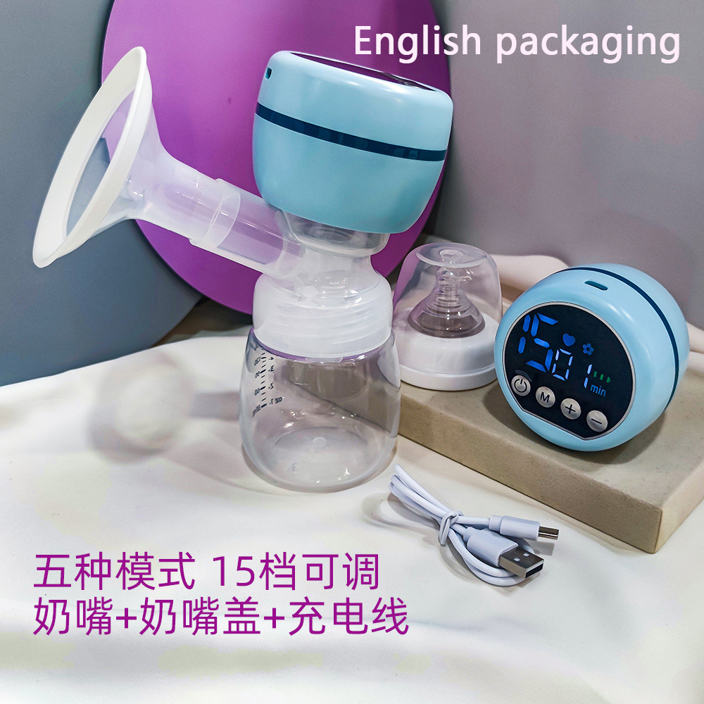 파란색 5가지 모드 15단 표준 스피커 커버 영어