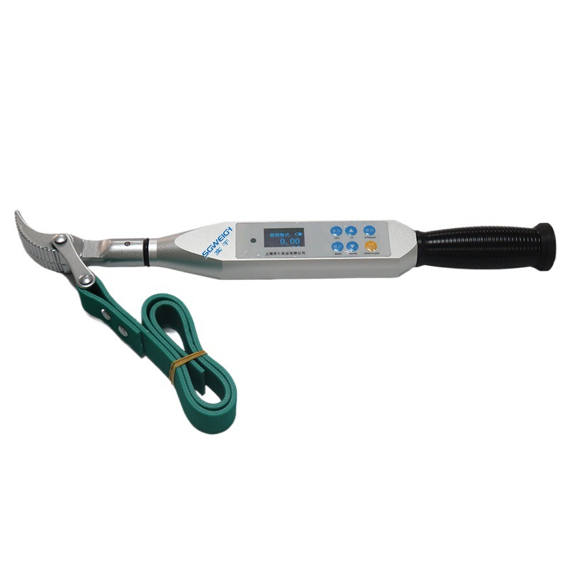 检测用电子扭力扳手 数显扭矩测量扳手 10NM数字测力扳手皮带式