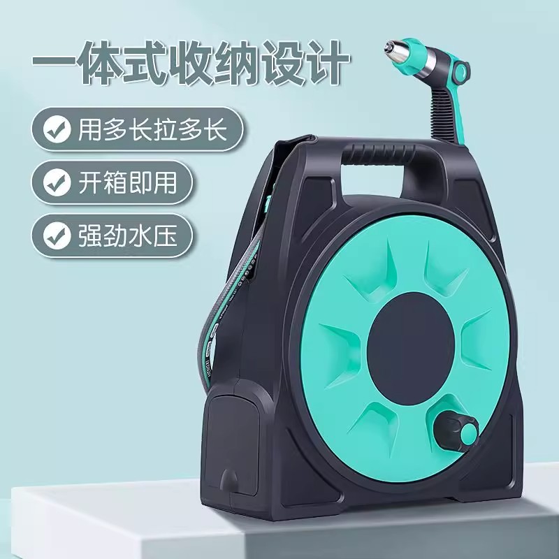 Outdoor High-Pressure Water Gun Car Wash Household Tap Water Hose Car Spray Gun Head Watering Vegetables and Flowers Magic Set