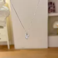 Четыре сезона любви рифма капли воды ожерелье темперамент высокого класса любви ключицы цепи нишевые новые подвески цепочка ключицы ювелирные изделия оптом