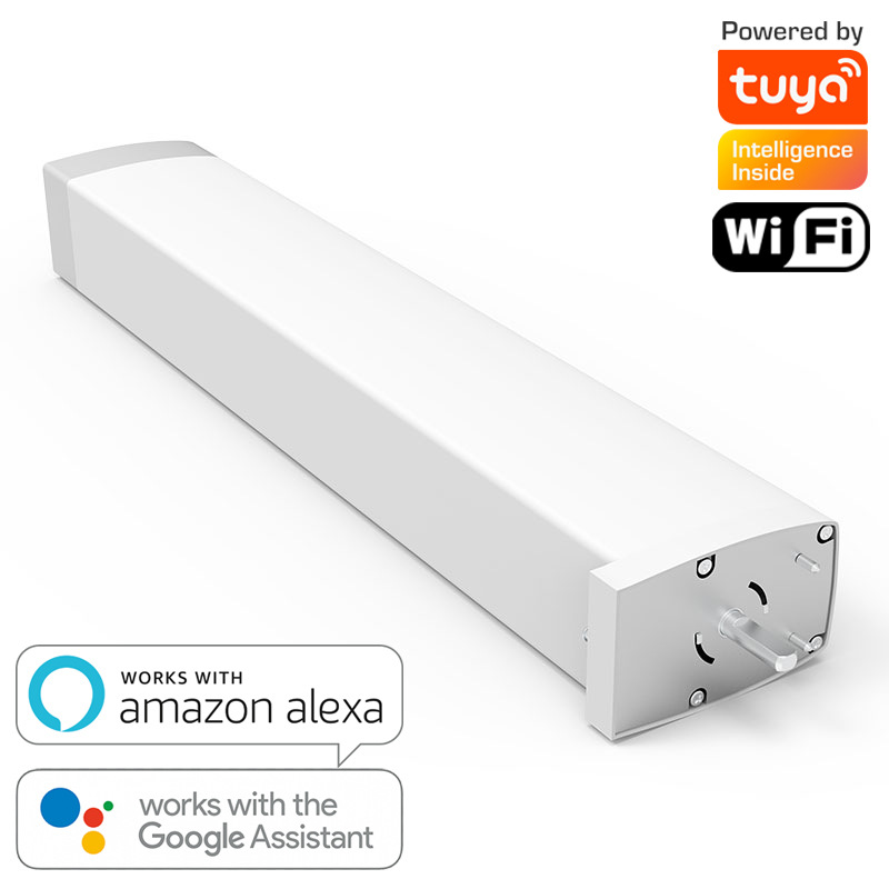 电动窗帘电机涂鸦智能WIFI直连手机远程电动开合帘轨遥控语音控制