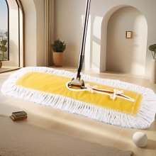 平板拖把大号尘推物业学校棉墩布长排拖螺丝款地拖棉线干湿一拖净