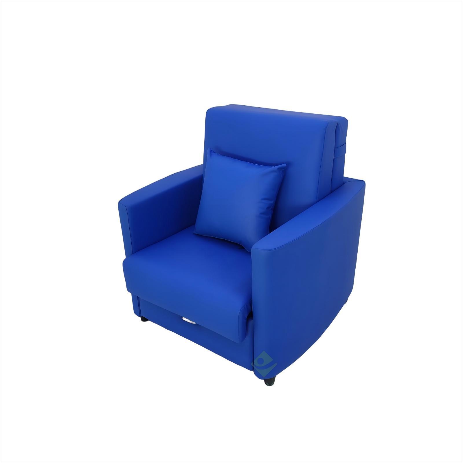 Moderno simple plegable multifuncional sofá cama de almacenamiento de una sola persona tecnología de tela de oficina almuerzo sofá cama