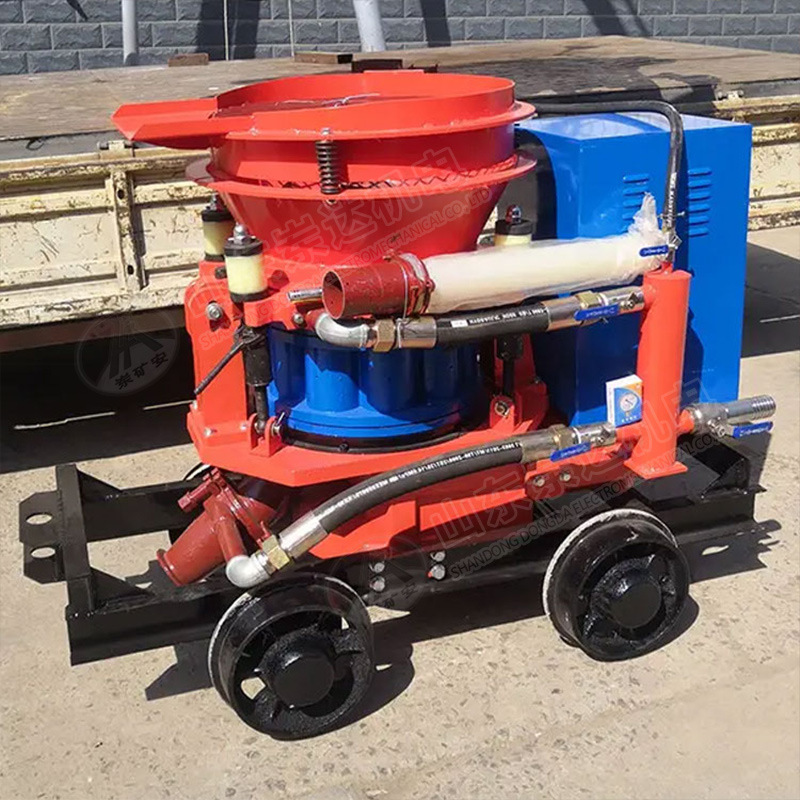 PC5I转子式混凝土喷射机 结构合理潮喷混凝土喷射机