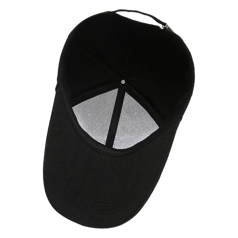 Summer men's and women's baseball cap winning canvas sandwich cap long edge sun protection sun hat casual fashion