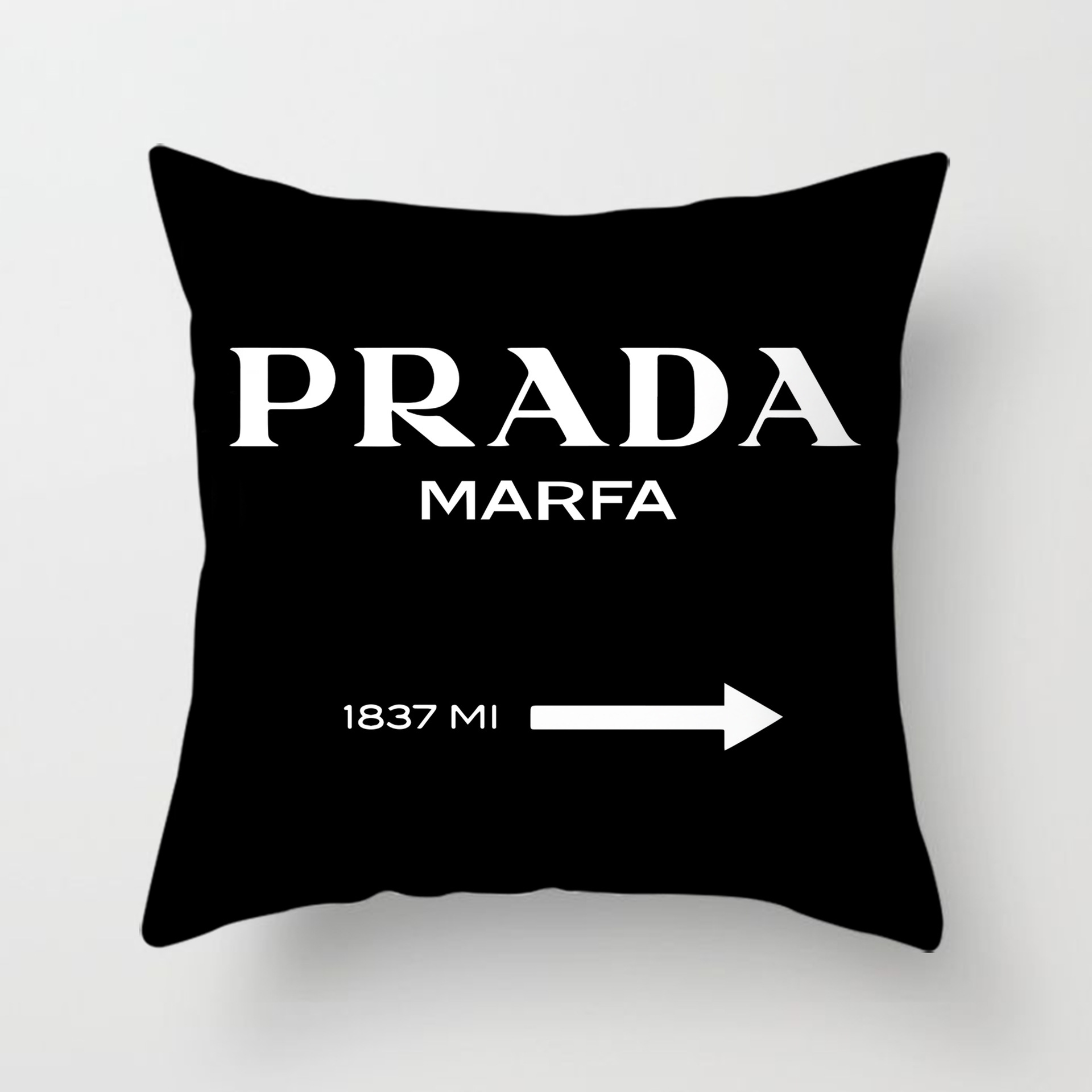 Cross-border AliExpress logo de marca europea y americana logo estilo de lujo ligero estilo cuadrado moda sala de estar sofá funda de almohada de felpa corta