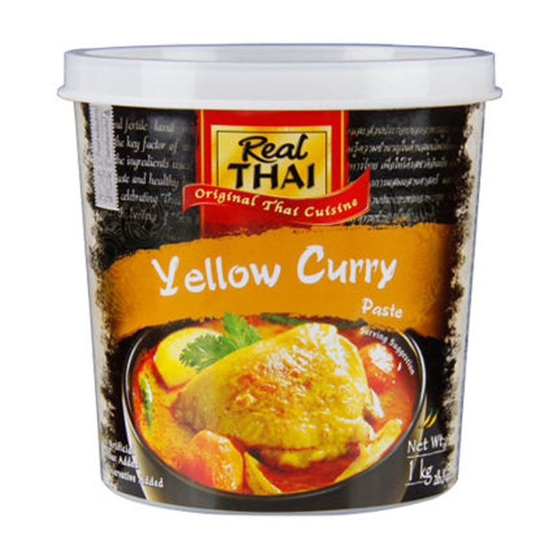 Thai curry sauce Thai imported liltai yellow curry sauce red and green curry commercial 1kg Thai seasoning