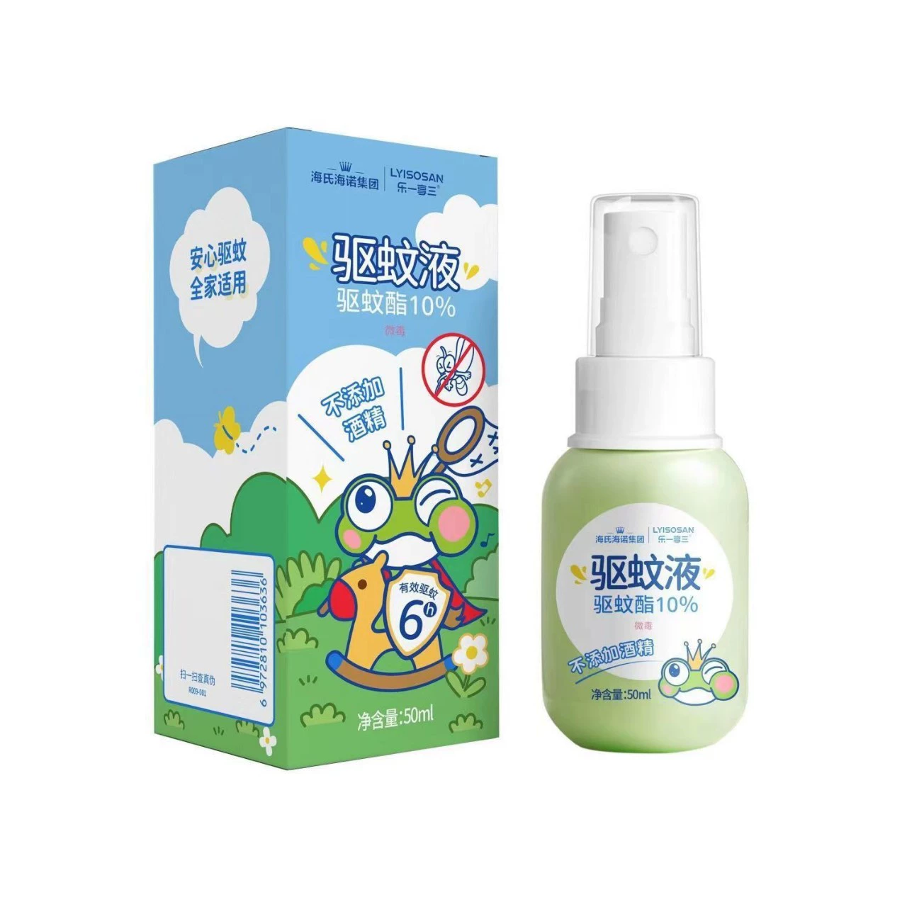 Жидкость и спрей от комаров Haishi Hainuo