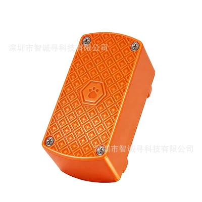 Pet GPS tracker collar for cats and dogs, anti-lost device for puppies and cats, waterproof tracking device with voice command (GPS Locator) - source-factory-orange