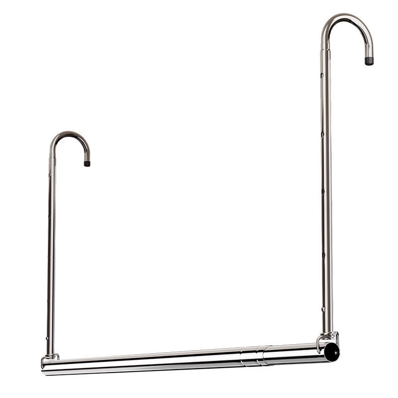 Nueva barra de secado de acero inoxidable para secar ropa balcón retráctil para secar ropa interior artefacto colgante percha de secado barra de secado al por mayor image 6