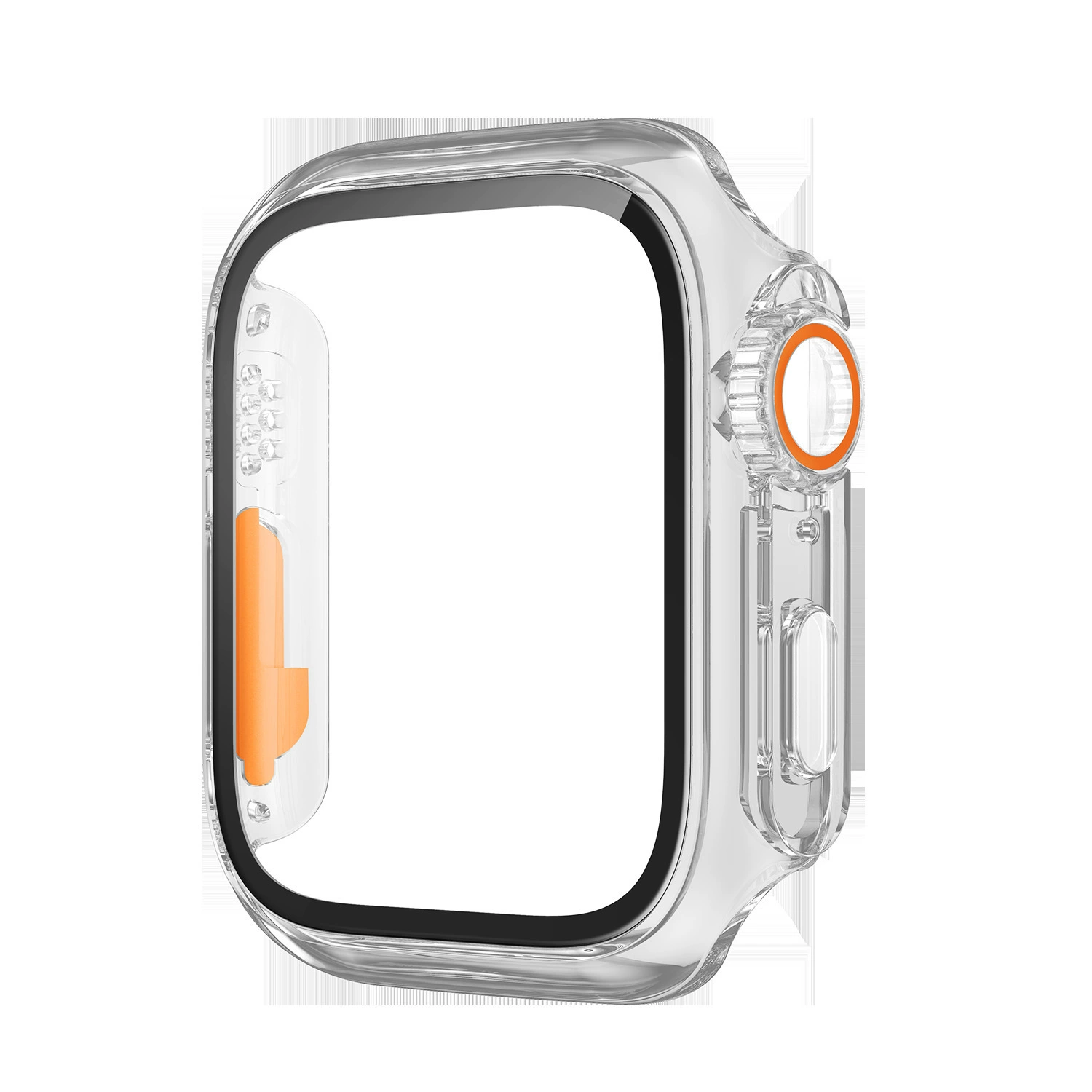 Применение Apple Watch 5678 представляет собой корпус Ultra 49 PC + закаленная пленка с интегрированной защитной оболочкой оригинального цвета машины