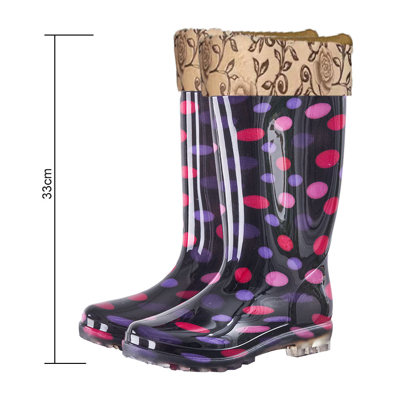 B-226 작은 빨간색 원형 짧은 벨벳