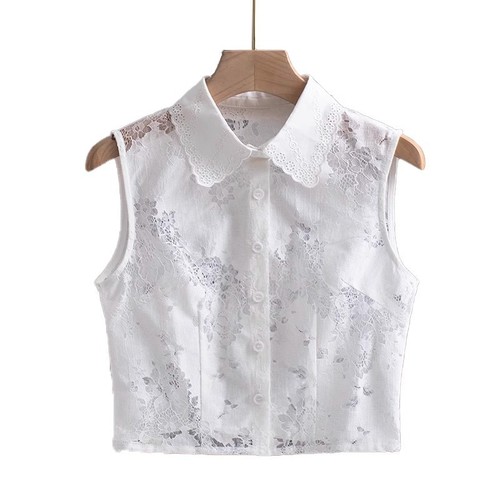 Spring and Autumn Versatile Fake Collar Women's High-End Quality Fake Collar Children Lace Edge Collar Decorated Shirt Collar Women's Collar