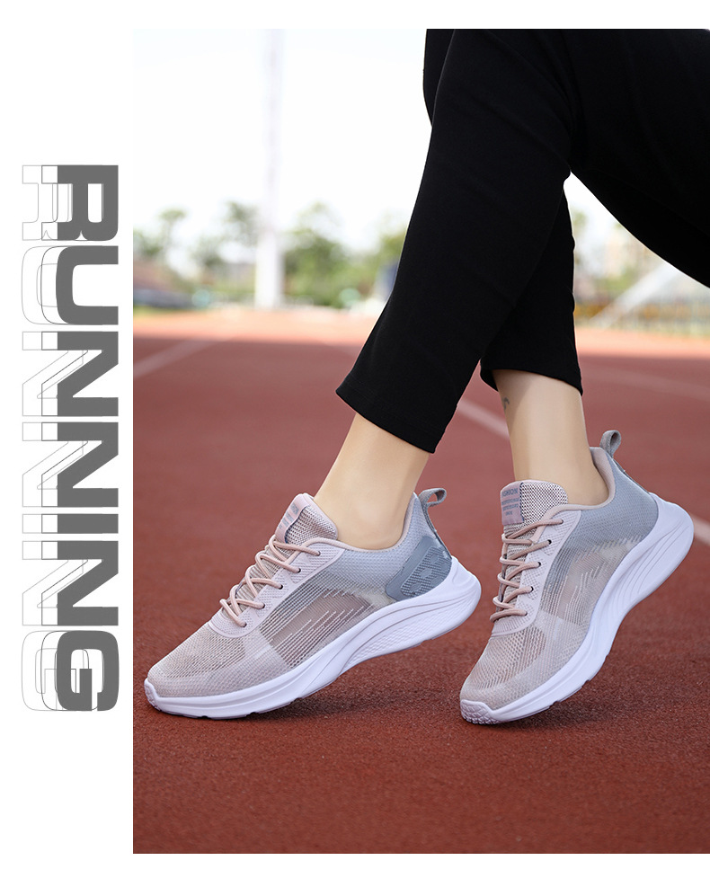 Women's Sports Shoes - Orange