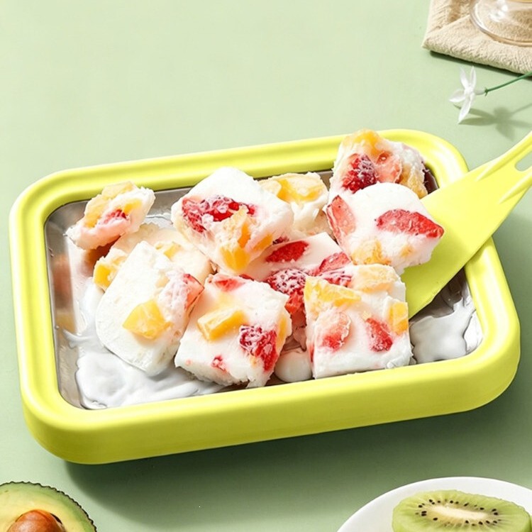 Household Ice Shaver, Fruit Ice Cream Maker, Children's Food Processor, Portable Ice Crusher