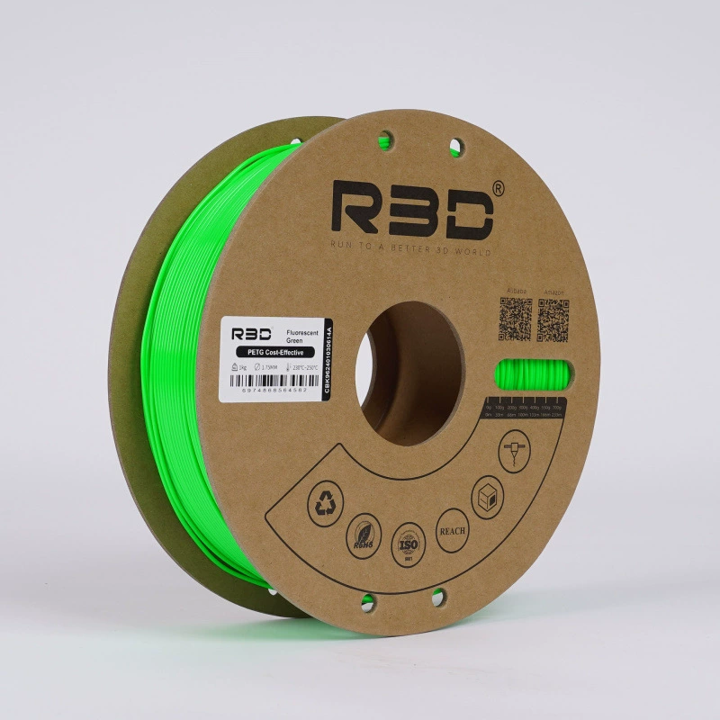 PETG-нить (R3D) 1 кг — экономичный сорт, разноцветные катушки и объёмы