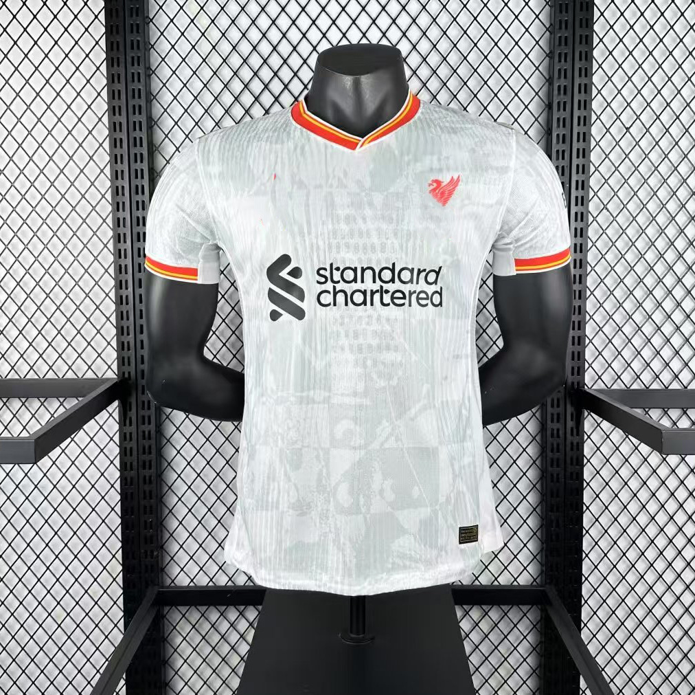 Nike x Liverpool FC 2024/25 Away Player Version Jersey White