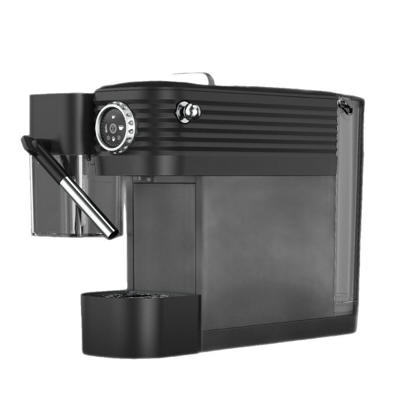 Cross-Border Supply Italian Espresso One-Touch Milk Coffee High-Pressure Extraction Coffee Machine Multi-Function Capsule Coffee Machine with Milk Tank