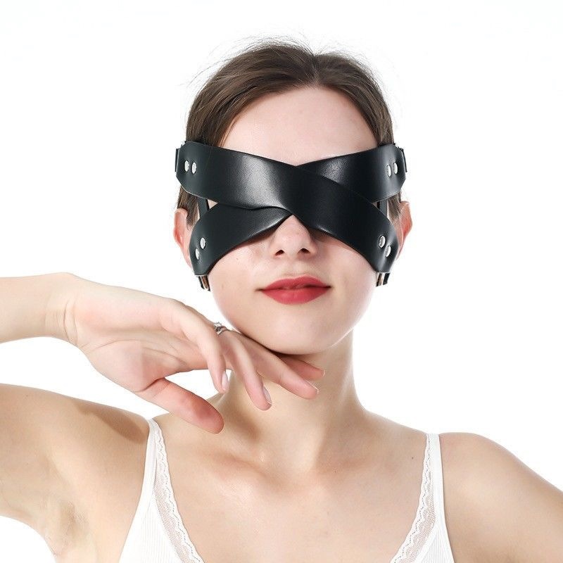 Multifunctional Cross-Strap Soft Eye Mask, Sunshade Nap Eye Mask, Durable, Non-Slip, Luxurious