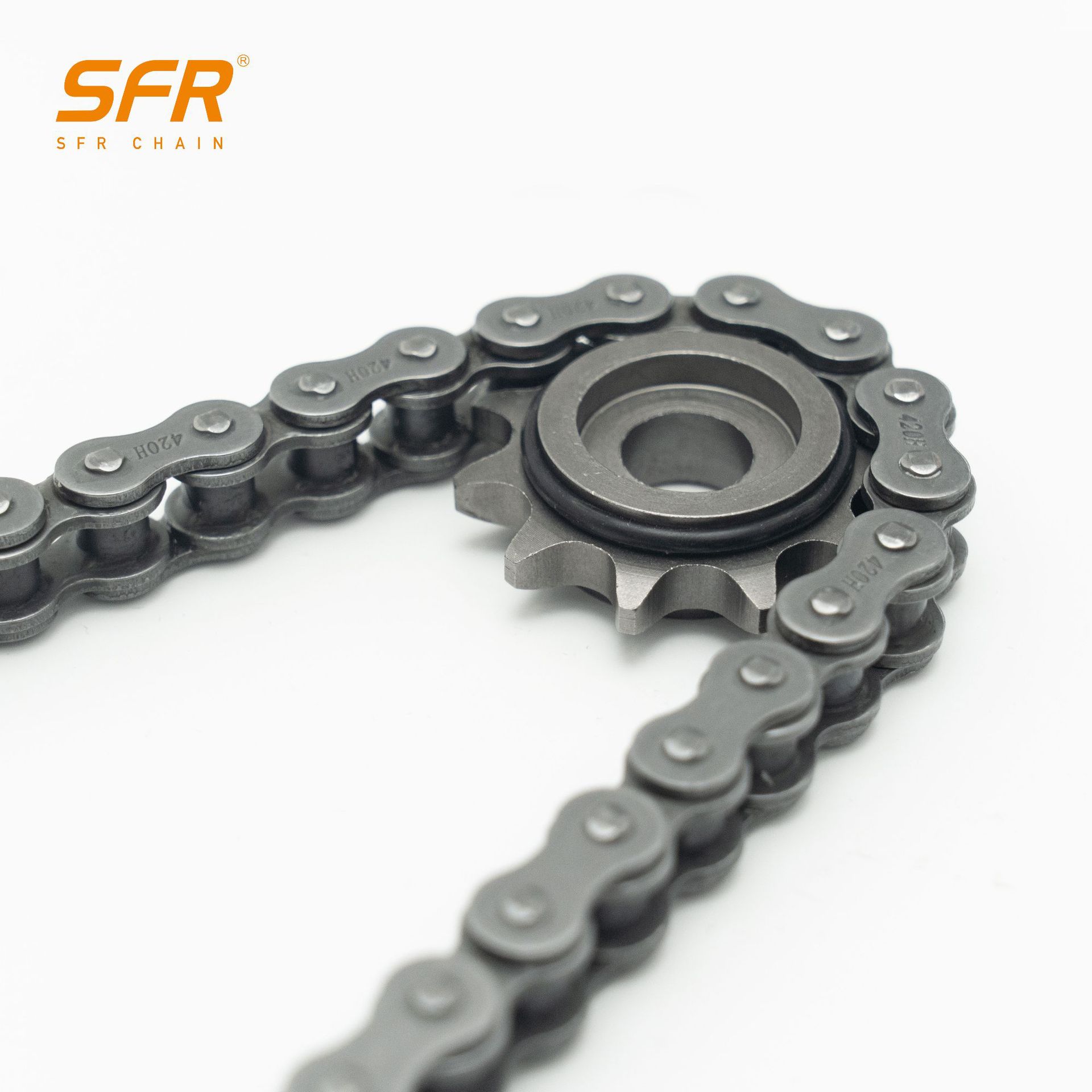 Fábrica de SFR al por mayor para abeja ligera 79Bike428 / 520 / 525 accesorios de cadena de motocicleta eléctrica