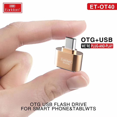 伯爵金属安卓otg转接头 v8 otg转接头手机连接micro usb转换头