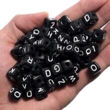 ������10x10mm�ڵװ���ĸ��A-Z��ĸdiy�Ʒ耳׿��֙C��������
