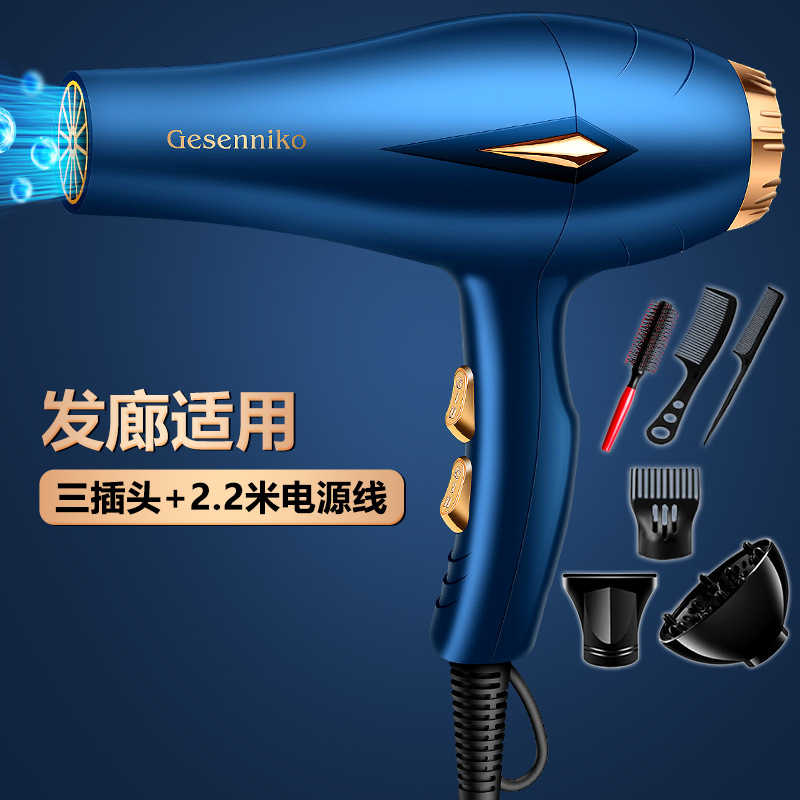 Secador de cabello de alta potencia con luz azul al por mayor
