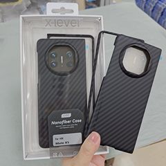 Xレベル折りたたみスクリーンナノファイバーHuawei MateX5/X6 3つ星Xmケブラーテクスチャフォンケース