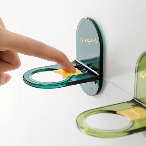 Shower gel storage rack bathroom hanging bottle bathroom punch-free storage dish soap hand soap shampoo holder