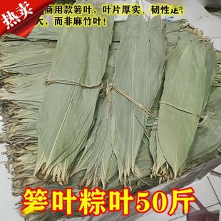 Wholesale of Zongzi Leaves for Commercial Use during the Dragon Boat Festival, Wild Zongzi Leaves, Large Size