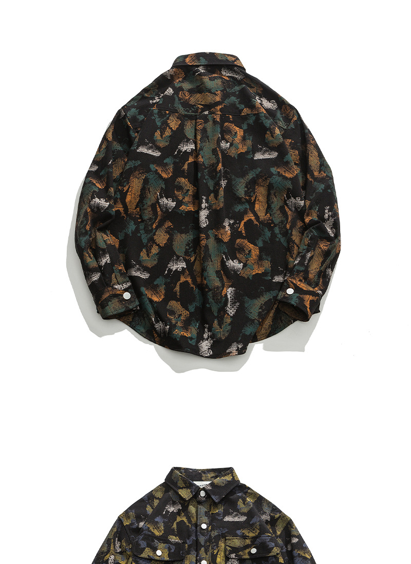 Camicia di jeans uomo stile hong kong giacca di jeans ampia casual_voghion.com