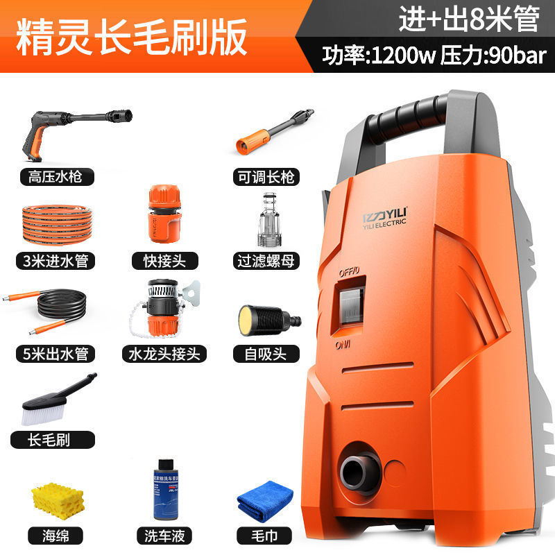 3721 + cepillo de pelo largo