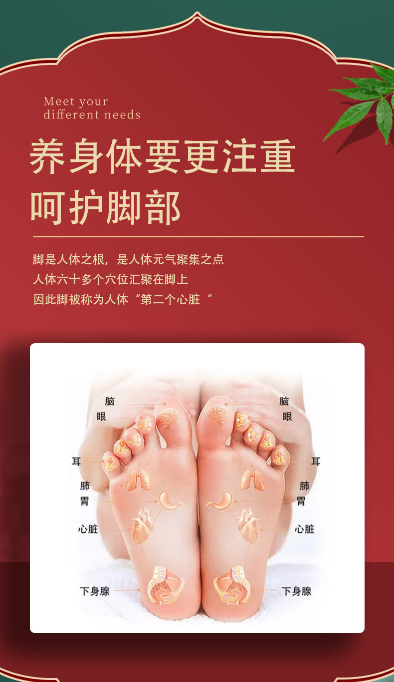 Mugwort Ginger Foot Patches 56 Count Box Bamboo Vinegar Sleep Patches for Home Use key features