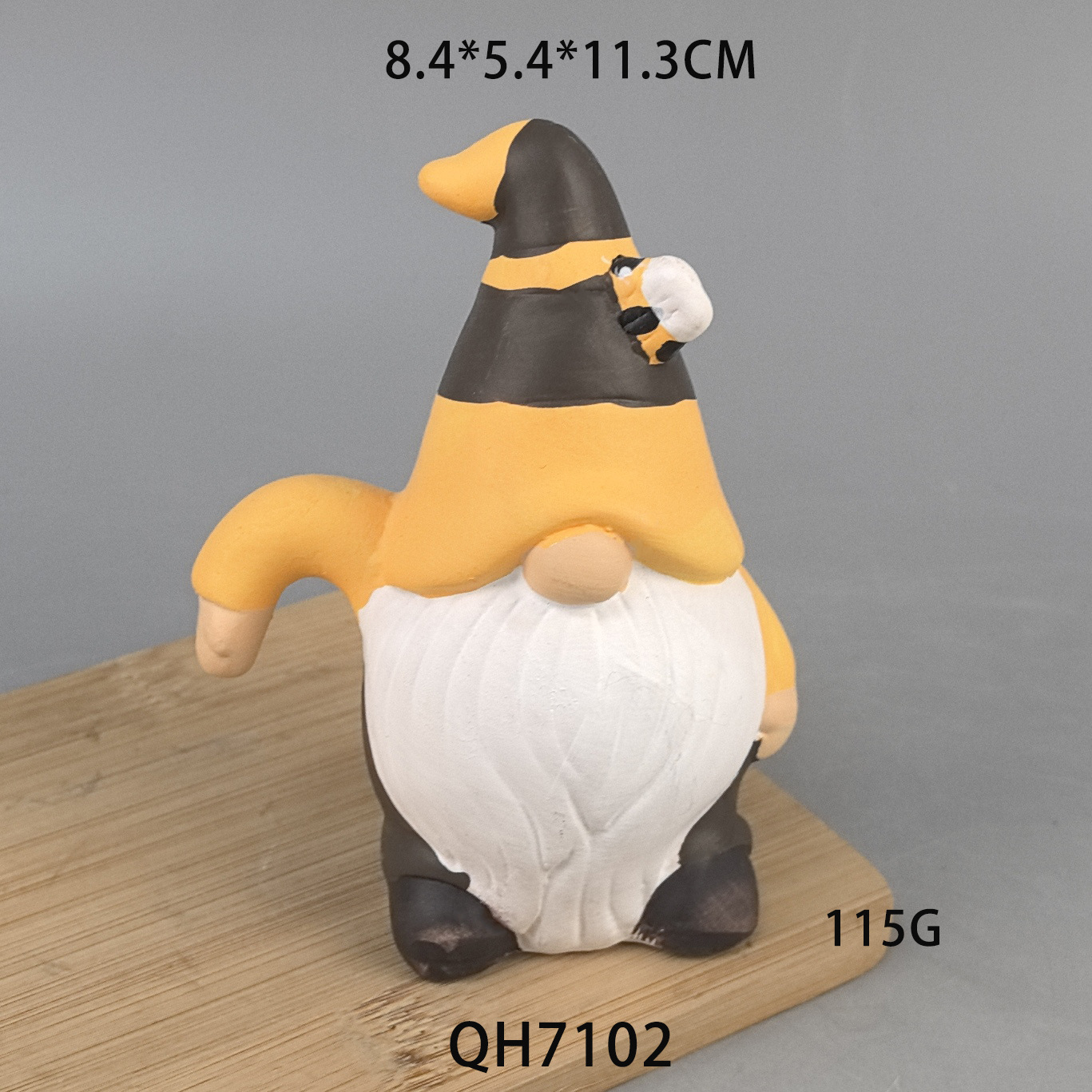 Jardín americano enano navidad enano cerámica artesanía decoración de patio decoración de porcelana blanca estatua de Dehua