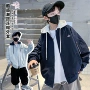 男童春秋款连帽秋季风衣