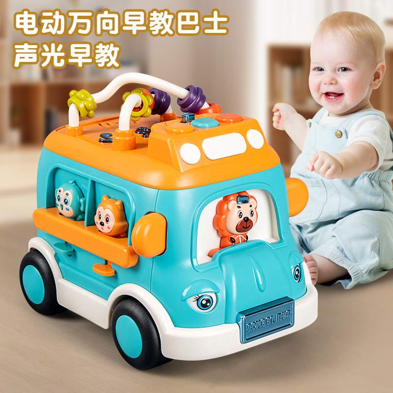 Universal electric smart toy with light music