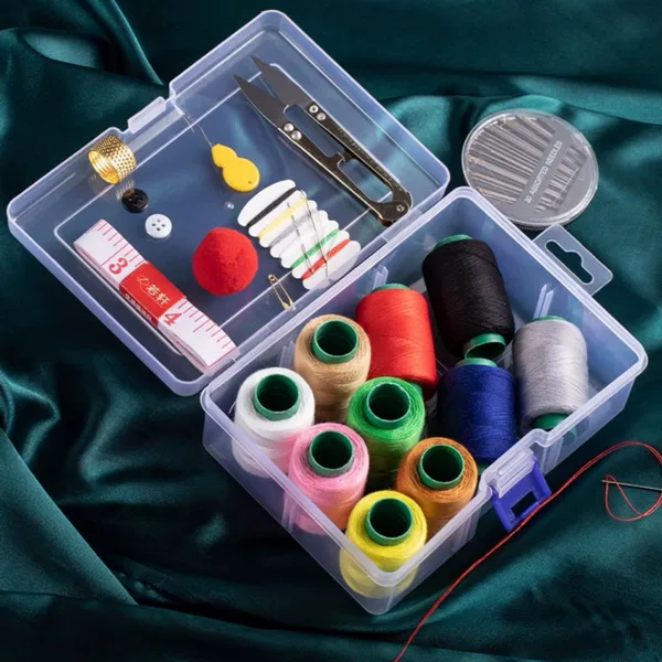 Sewing Box Household Practical Sewing Needle and Thread Set Family Dormitory Portable Sewing Kit High Quality Good Storage Box
