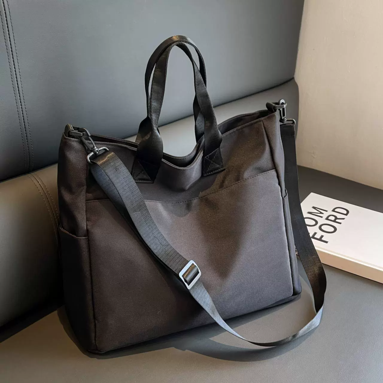 Nylon capacious universal shoulder bag, one-shoulder bag, 2023