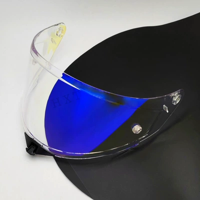 Dəbilqə (Kaska) aksesuarları | Windproof Ttr Helmet Windshield - aurora-blue-for-day-and-night-use