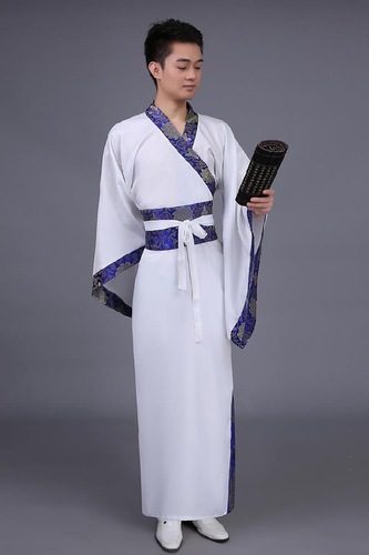 Hanfu male ancient costume scholar girdle Han Dynasty simple gentleman men's simple and elegant official Tang Dynasty Warring States stage drama