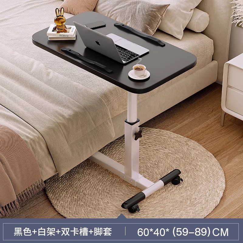 Mesa de elevación de computadora mesa móvil pequeña mesa de transmisión en vivo mesa de estudio en el hogar mesa de trabajo de pie elevable