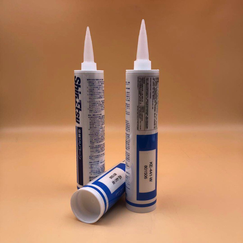 日本進口信越 KE-441-R  红色电熱水管耐高溫密封胶