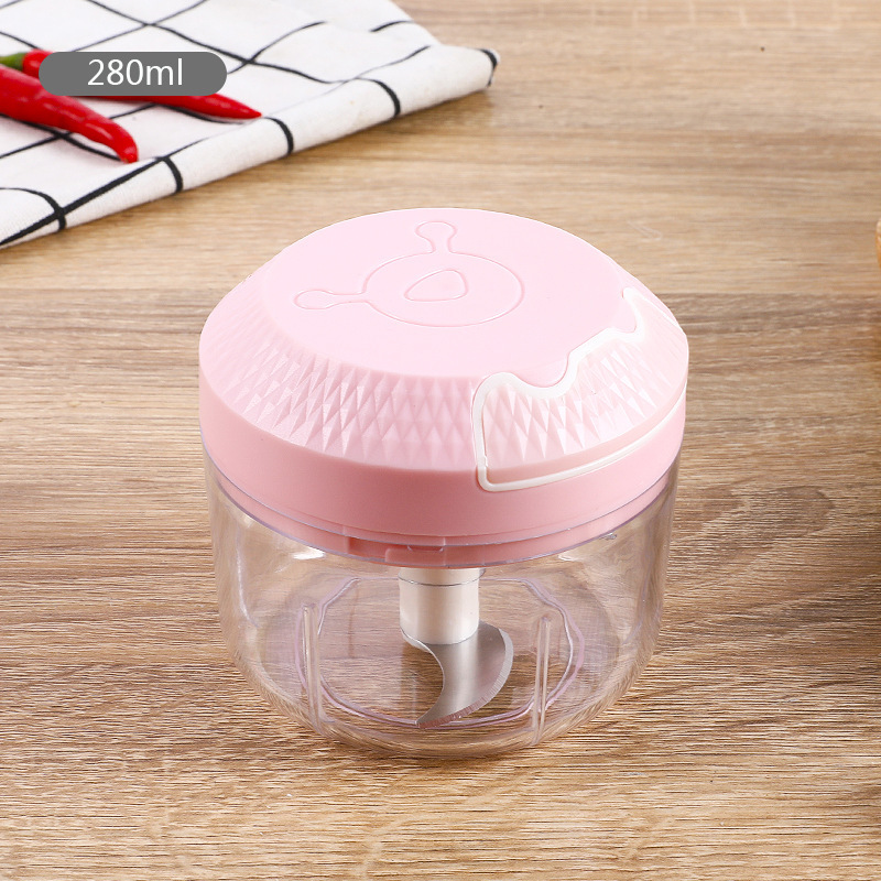 Wholesale Garlic Press, Garlic Grinder, Manual Garlic Cutter, Garlic Paste Maker, Plastic Garlic Masher, Light Luxury Style