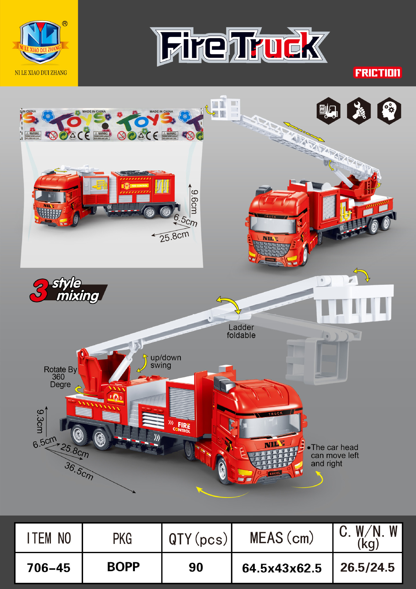 706 - 45 vehículos (lotes de caja completa)